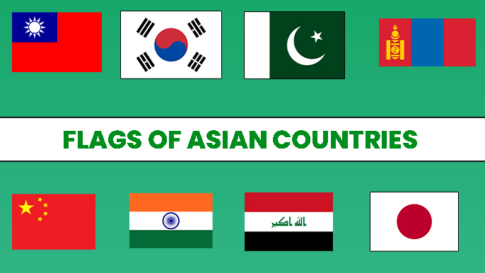 Flags of Asian Countries