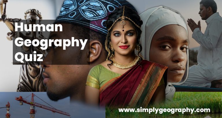 Human geography quiz