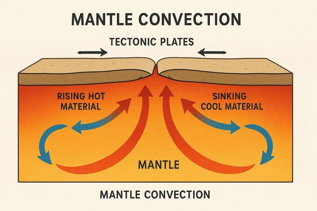 Mantle convection: the driver of plate tectonics