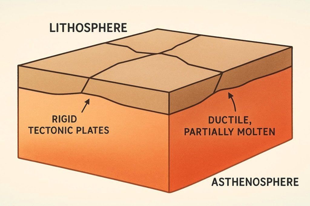 Mantle composition, depth, and the asthenosphere vs the lithosphere