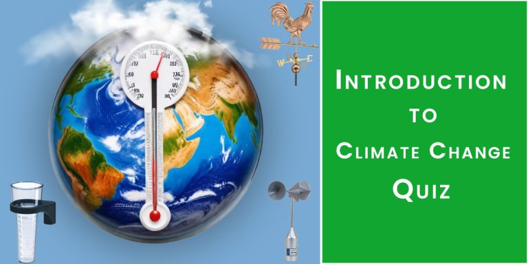 introduction to climate change quiz