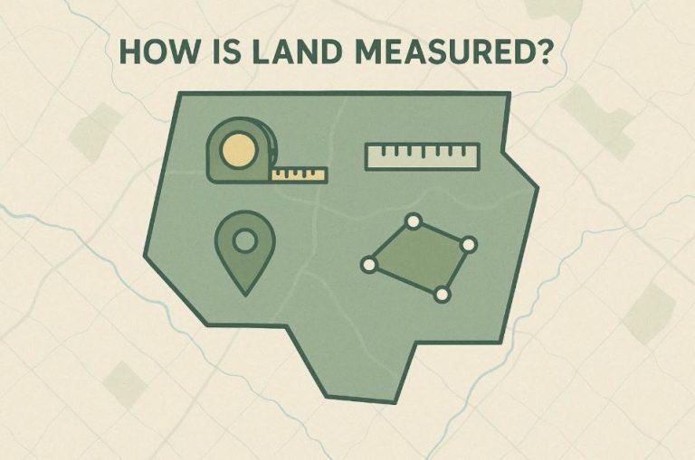 how to measure land area