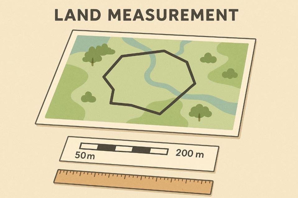 Measuring Land Using Maps and Scale